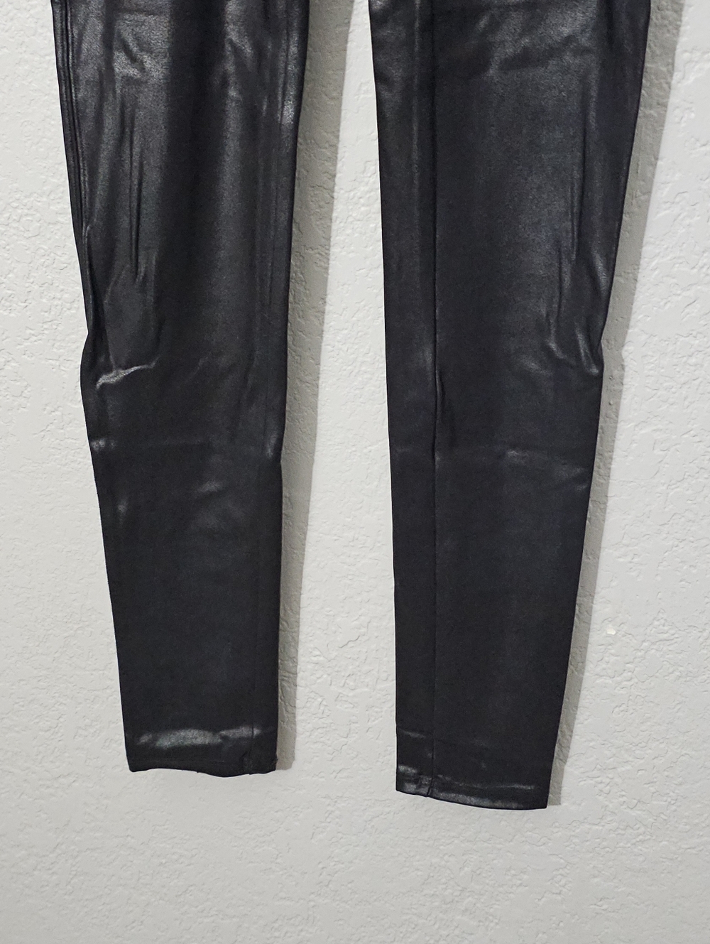 SPANX Faux Leather Leggings Black, Womens Medium Stretch - Picture 11 of 13